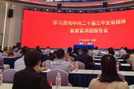 全省统一战线学习贯彻中共二十届三中全会精神宣讲报告会在合肥召开